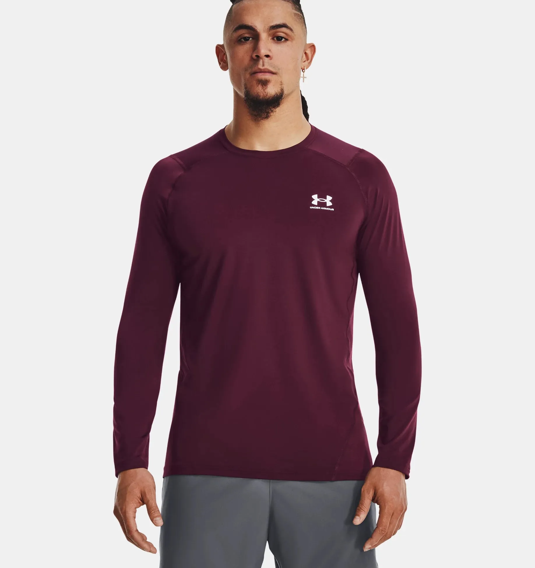 Men's Heatgear Armour Fitted Long Sleeve