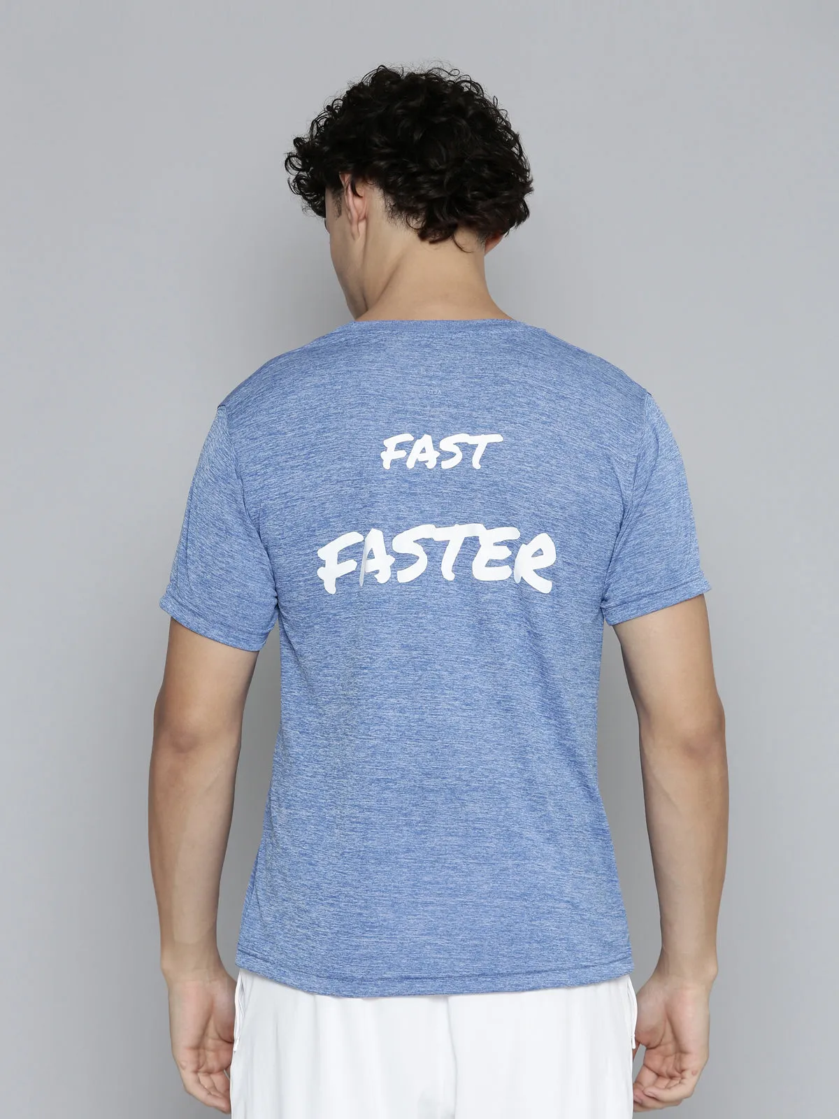 Men’s Max Performance Dry Fit T-shirt (Blue & Peach - Pack of 2)