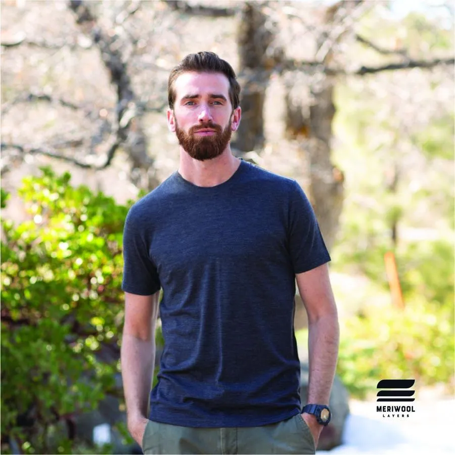 MEN'S MERINO 190 BASE LAYER SHORT SLEEVE T SHIRT