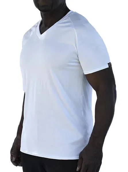 Men's Microtech Short Sleeve V-Neck Raglan Shirt