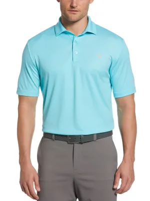 Mens Pro Spin Chevron Jacquard Golf Polo