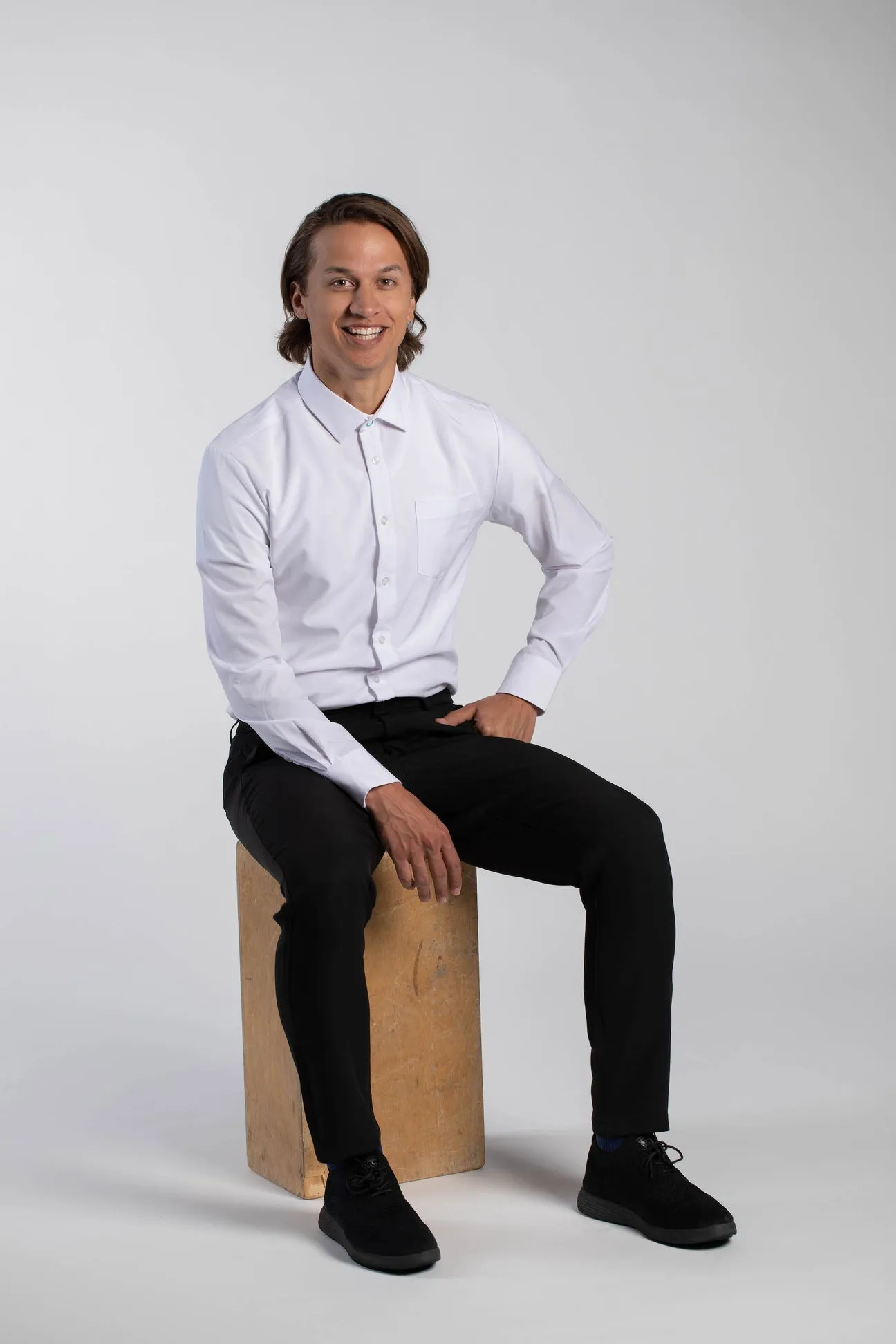 Mens Range Pants- Pitch Black Slim Fit