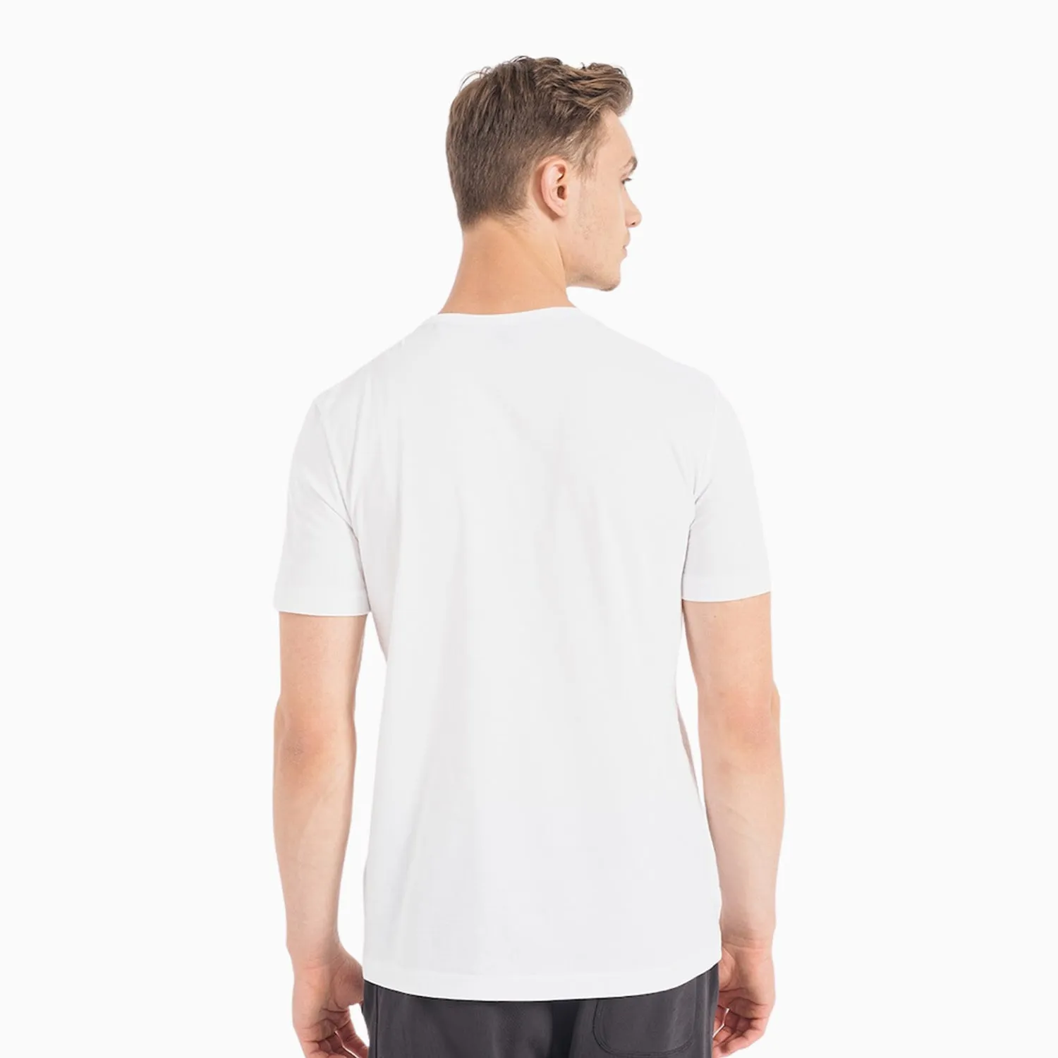 Men's Regular Fit Organic Cotton Logo T Shirt
