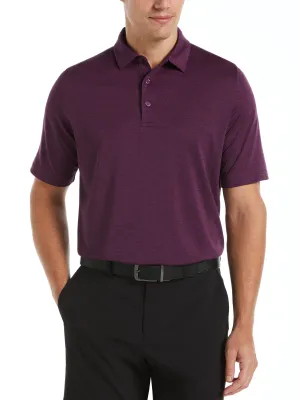 Mens Swing Tech™ Ventilated Heather Jacquard Polo