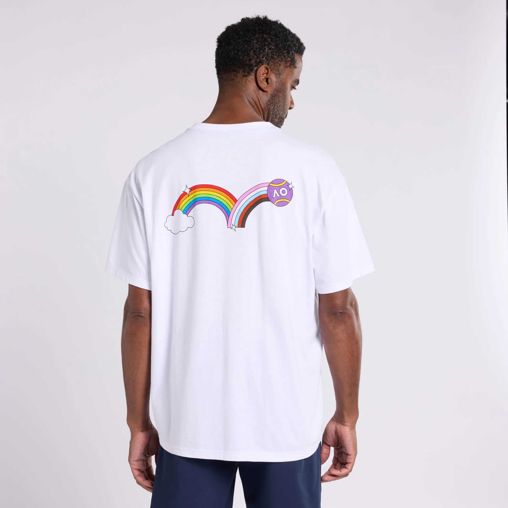 Men's T-Shirt Pride Backprint