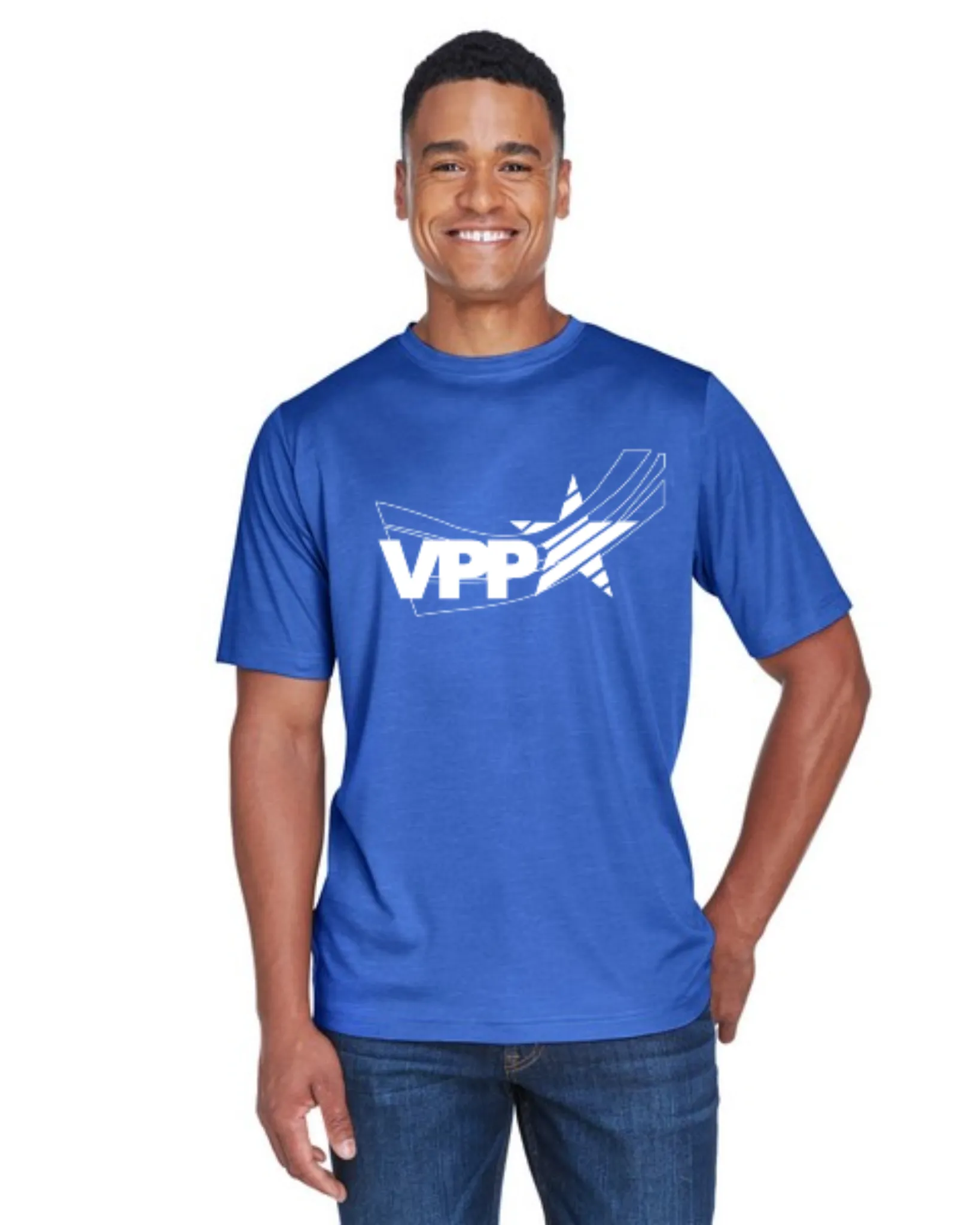 Men's Team 365® Sonic Heather Performance T-Shirt - SKU#403564