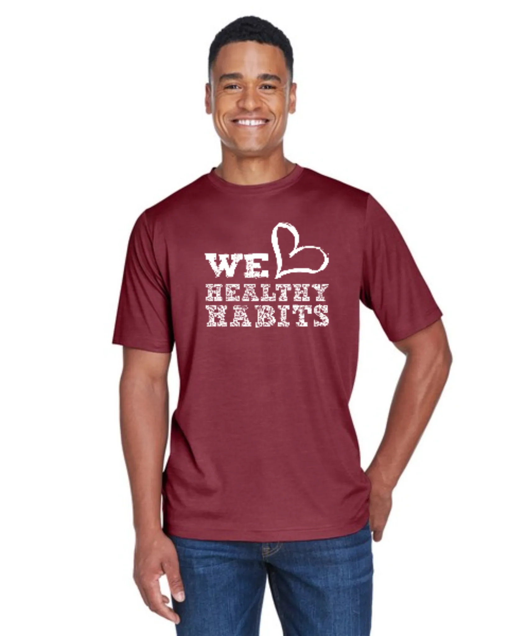 Men's Team 365® Sonic Heather Performance T-Shirt - SKU#403564