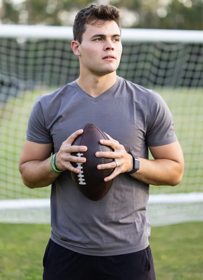 Men's V-Neck Short Sleeve Tee