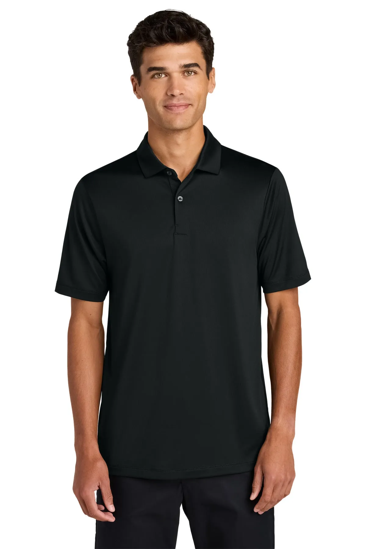 Mercer Mettle Recharge Jersey Polo MM1020 Deep Black