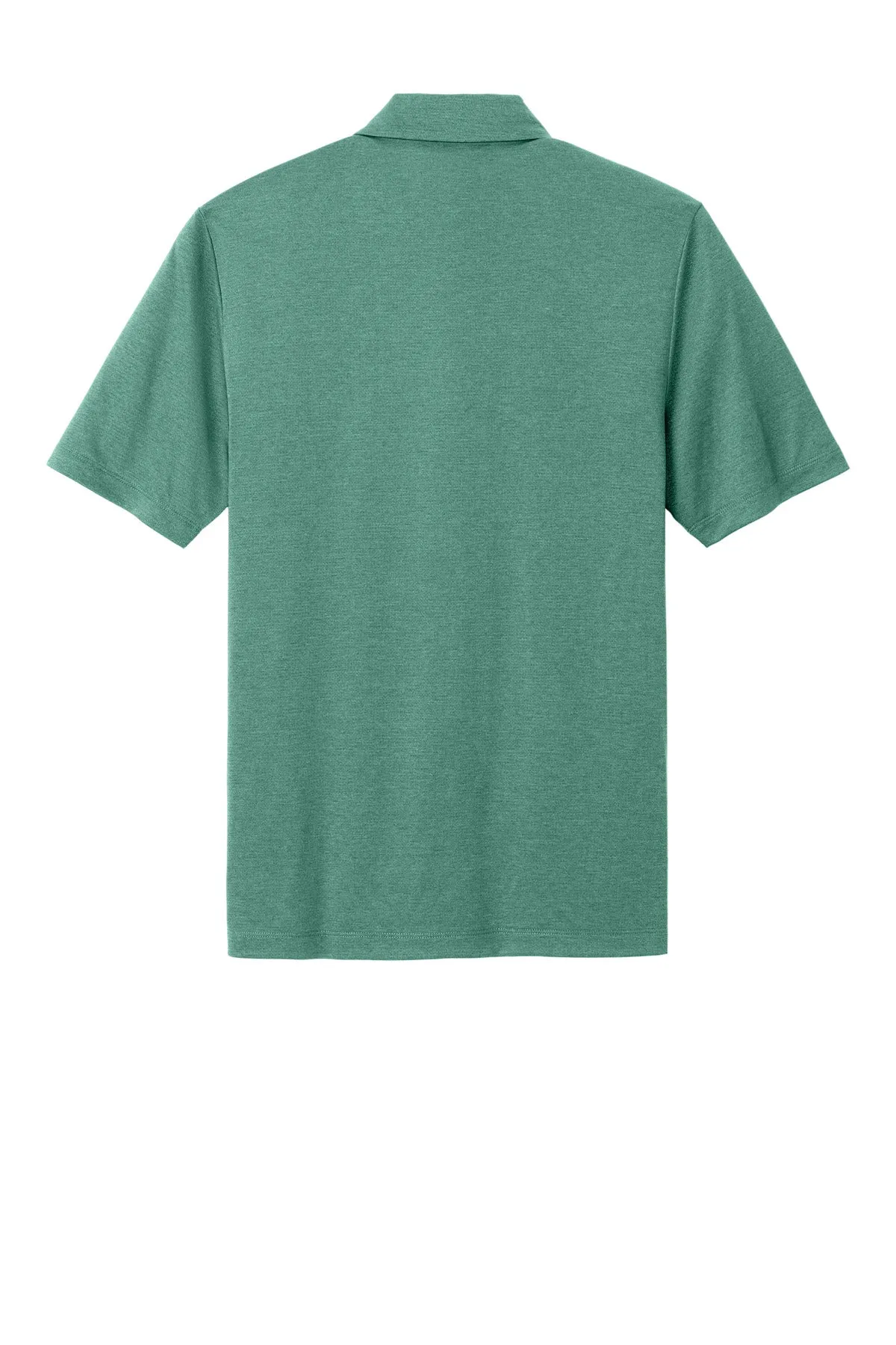Mercer Mettle Recharge Jersey Polo MM1020 Sage Heather