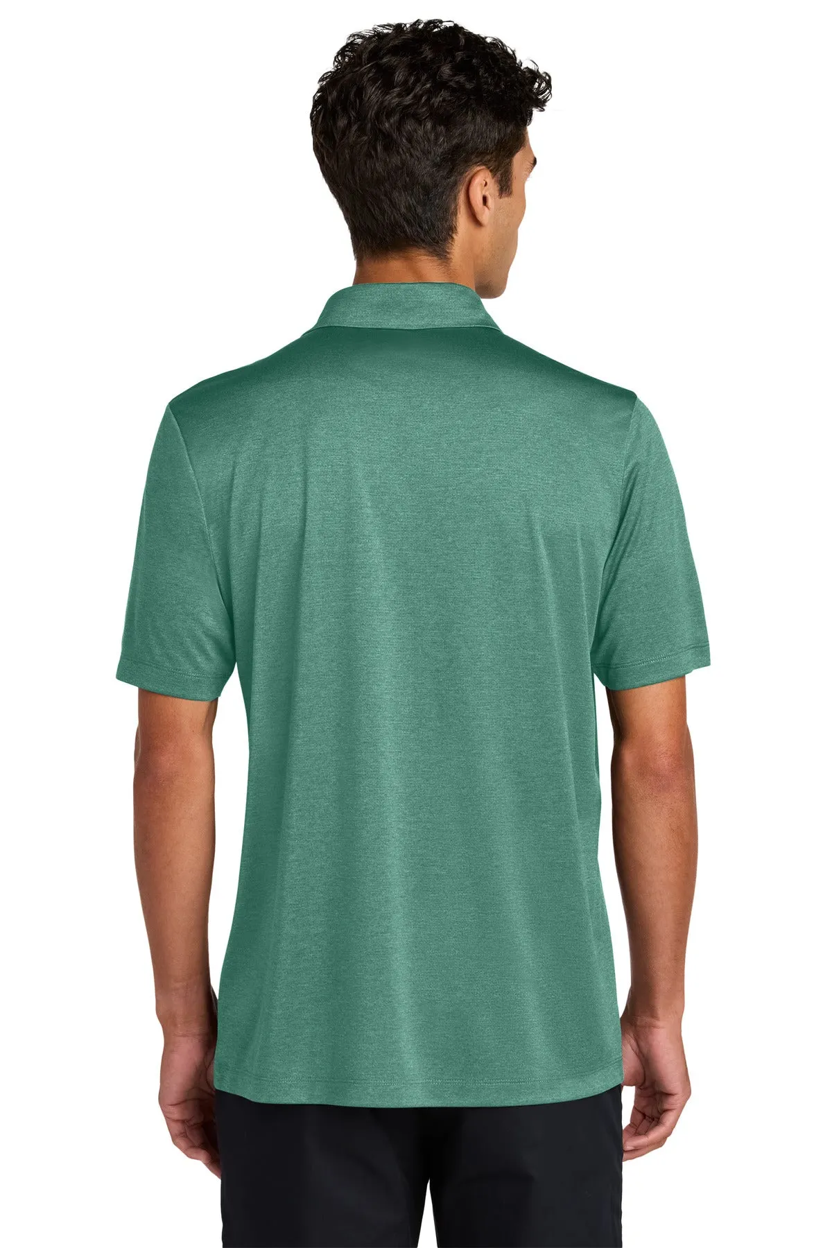 Mercer Mettle Recharge Jersey Polo MM1020 Sage Heather