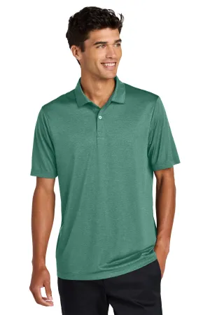 Mercer Mettle Recharge Jersey Polo MM1020 Sage Heather