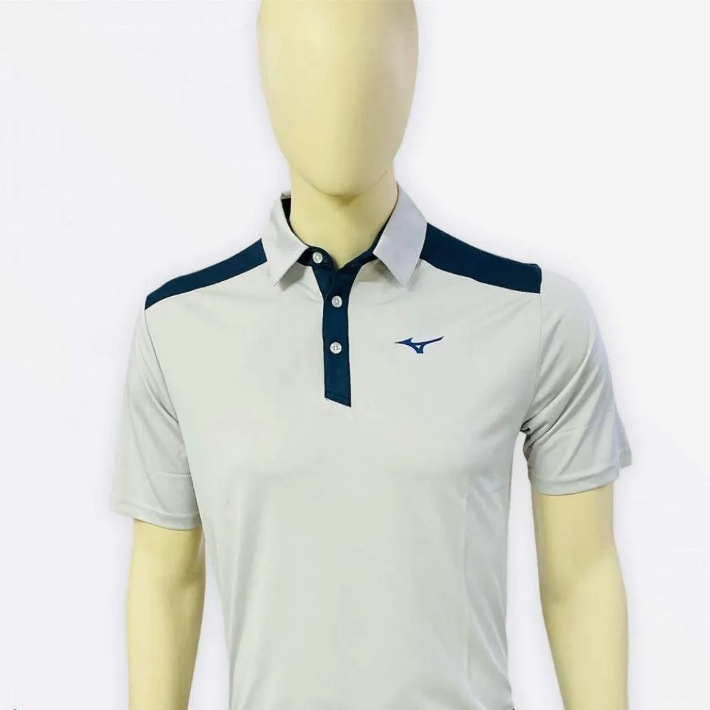 Mizuno Basic Contrast Yoke Polo T-Shirt