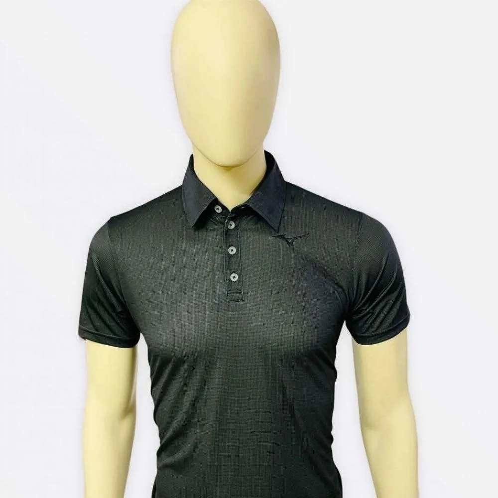 Mizuno Micro Checks Polo T-Shirt