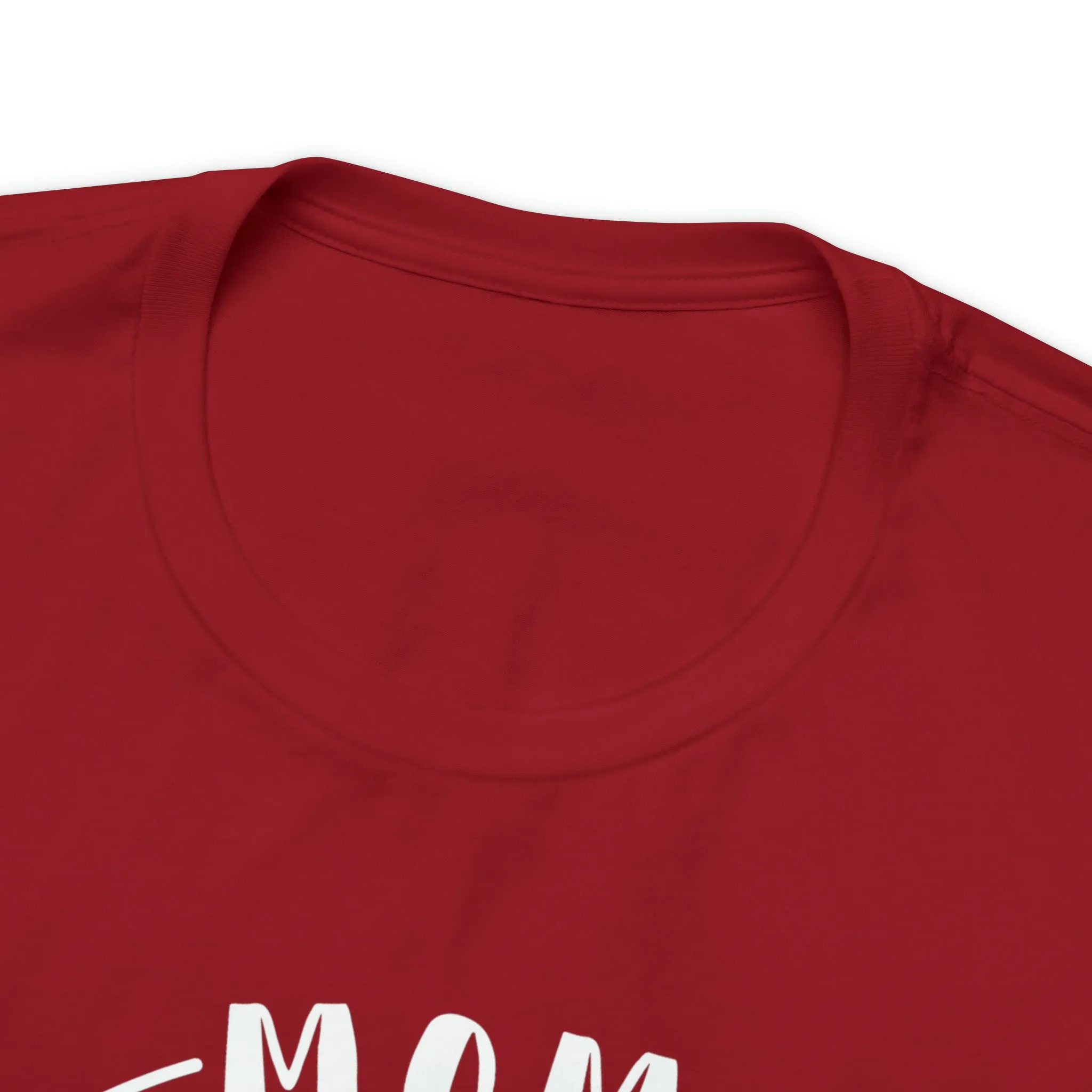 Mom Life Football T-Shirt | Gridiron Tee |  Bella Canvas 3001 Unisex |  All-Star Mom Short Sleeve Tshirt