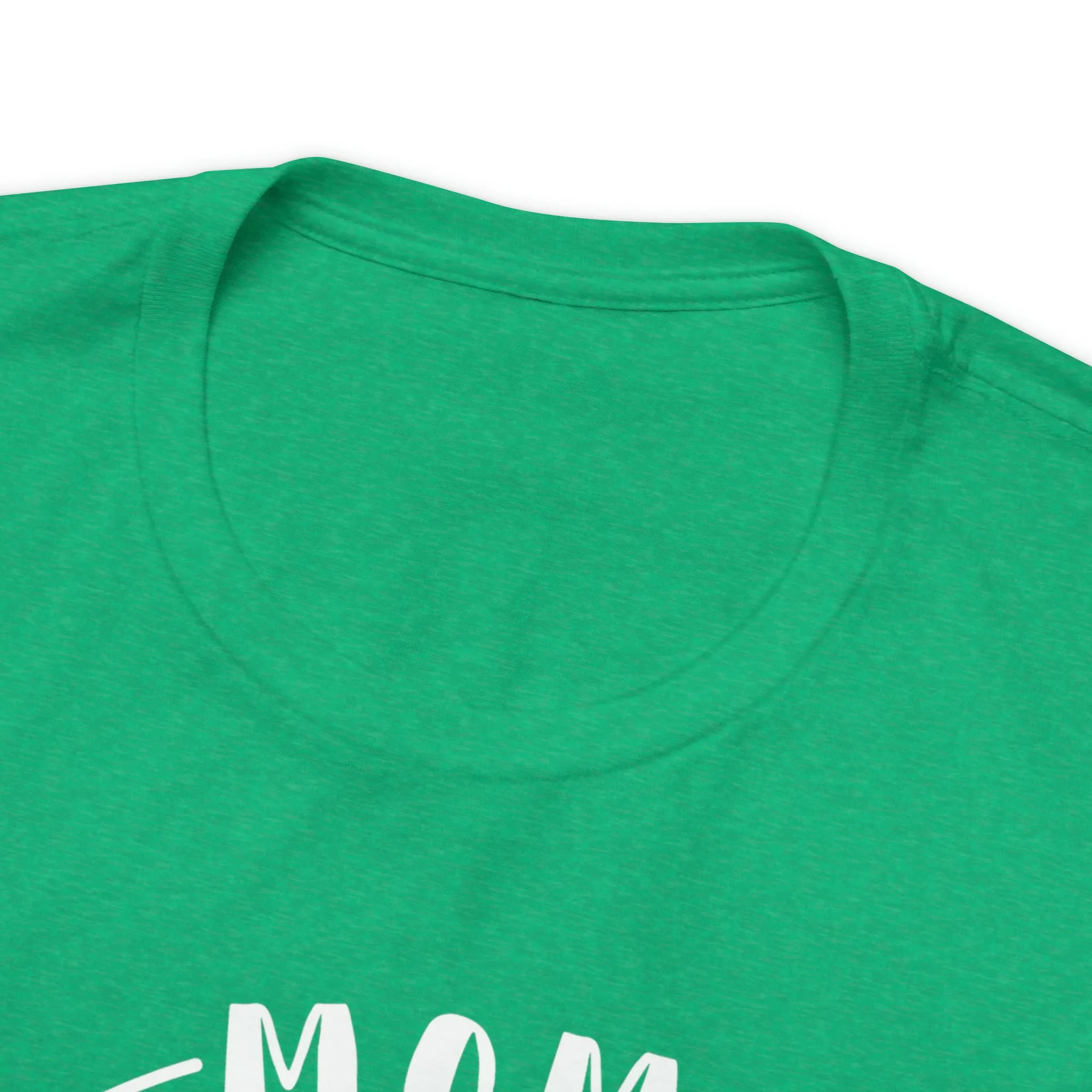 Mom Life Football T-Shirt | Gridiron Tee |  Bella Canvas 3001 Unisex |  All-Star Mom Short Sleeve Tshirt