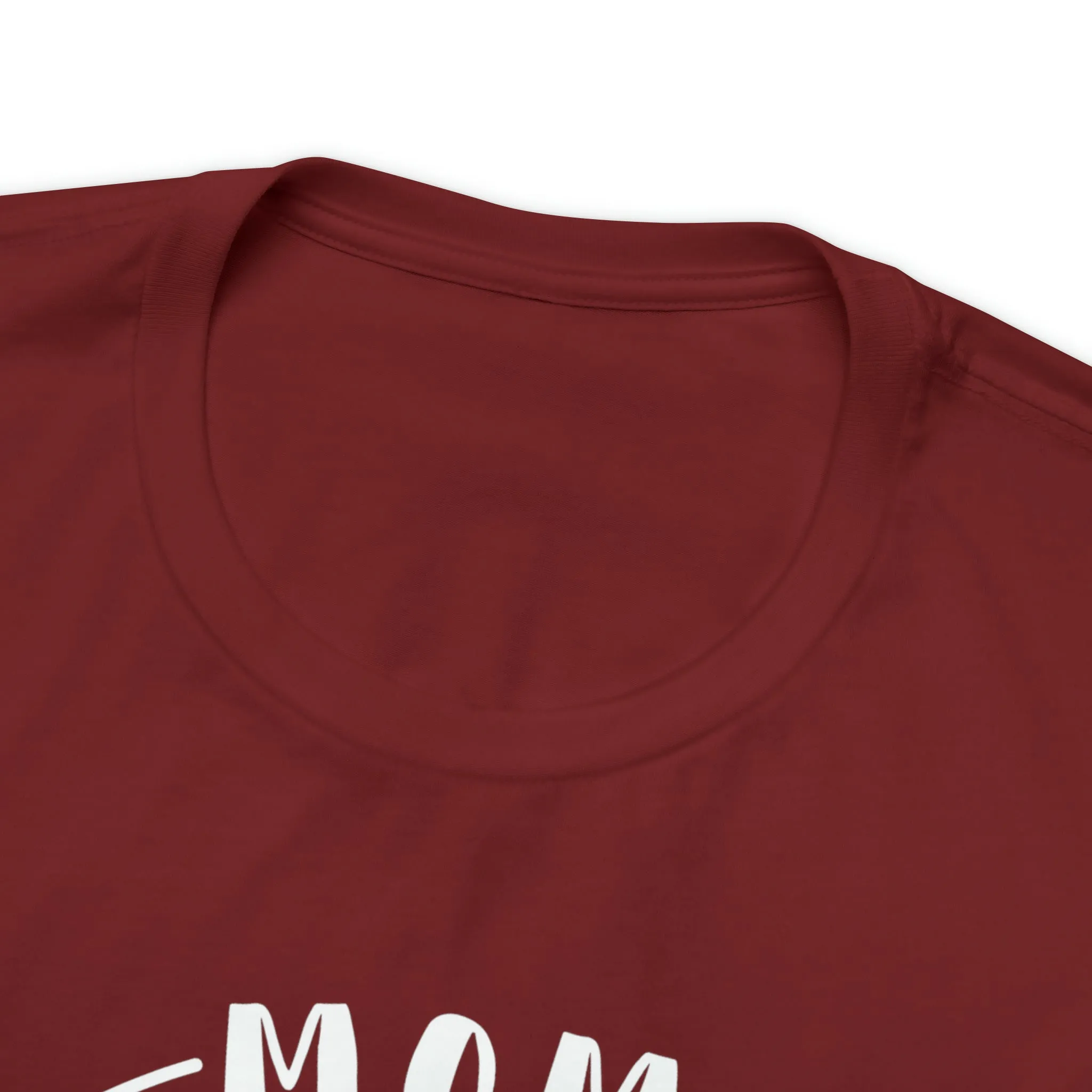 Mom Life Football T-Shirt | Gridiron Tee |  Bella Canvas 3001 Unisex |  All-Star Mom Short Sleeve Tshirt