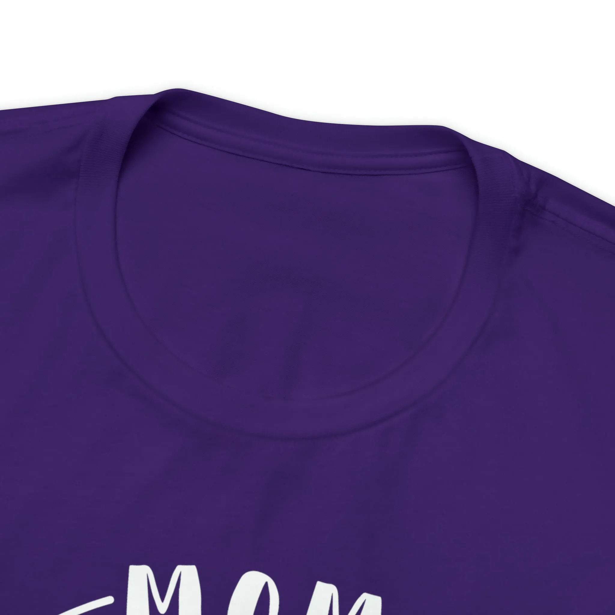 Mom Life Football T-Shirt | Gridiron Tee |  Bella Canvas 3001 Unisex |  All-Star Mom Short Sleeve Tshirt