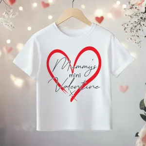 Mummy's Mini Valentine Toddler & Kids T Shirt