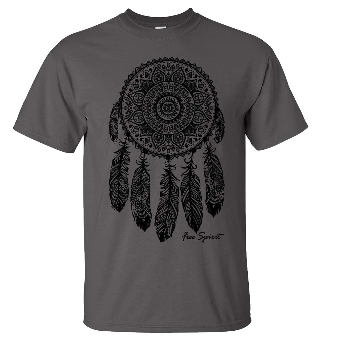 Native American Dreamcatcher Free Spirit Black Asst Colors T-shirt/tee