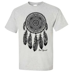 Native American Dreamcatcher Free Spirit Black Asst Colors T-shirt/tee