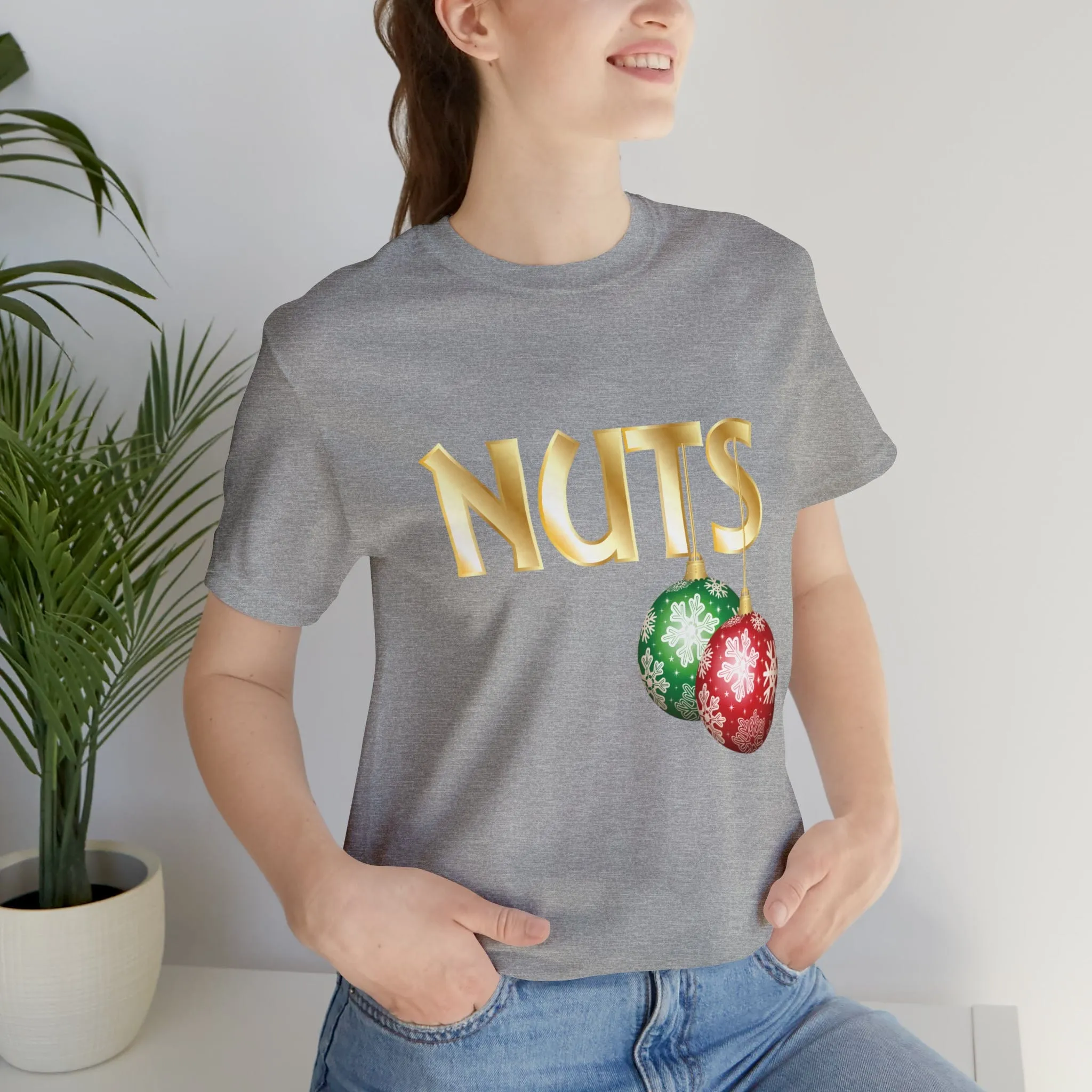 Nuts Unisex Short Sleeve Tee