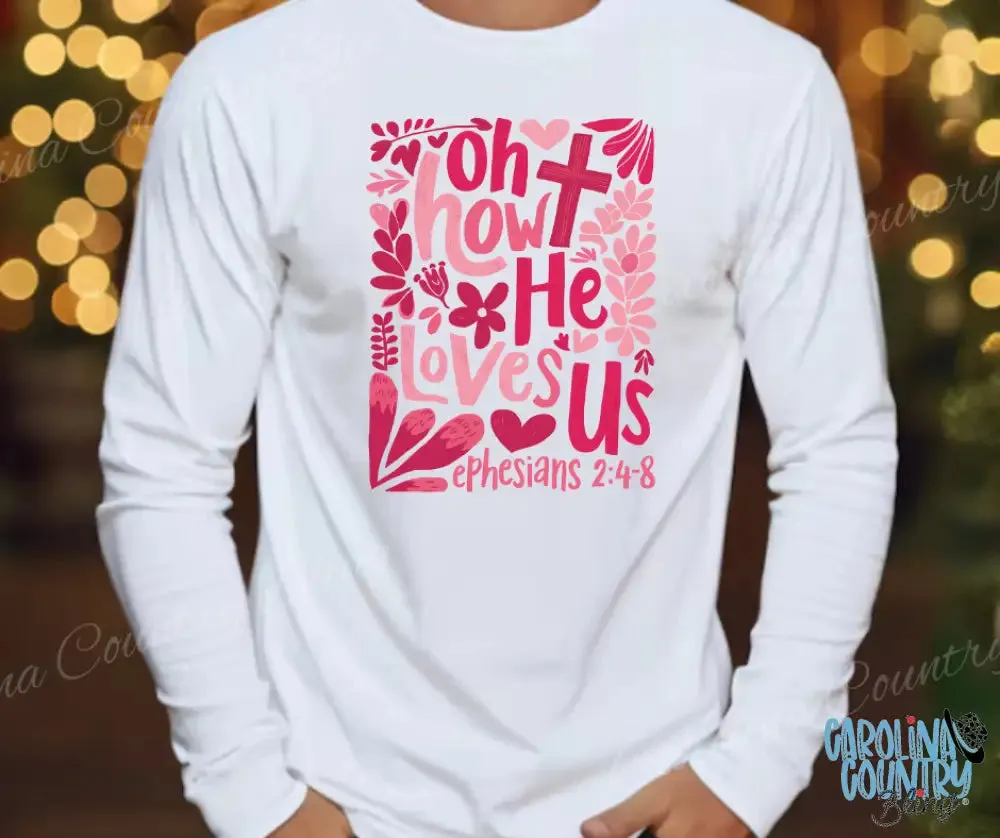 Oh How He Loves Us – Pink