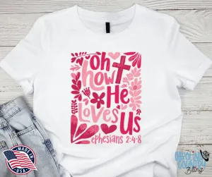 Oh How He Loves Us – Pink