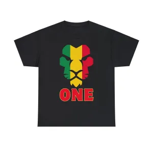 One (Design 2) - Unisex Heavy Cotton Tee