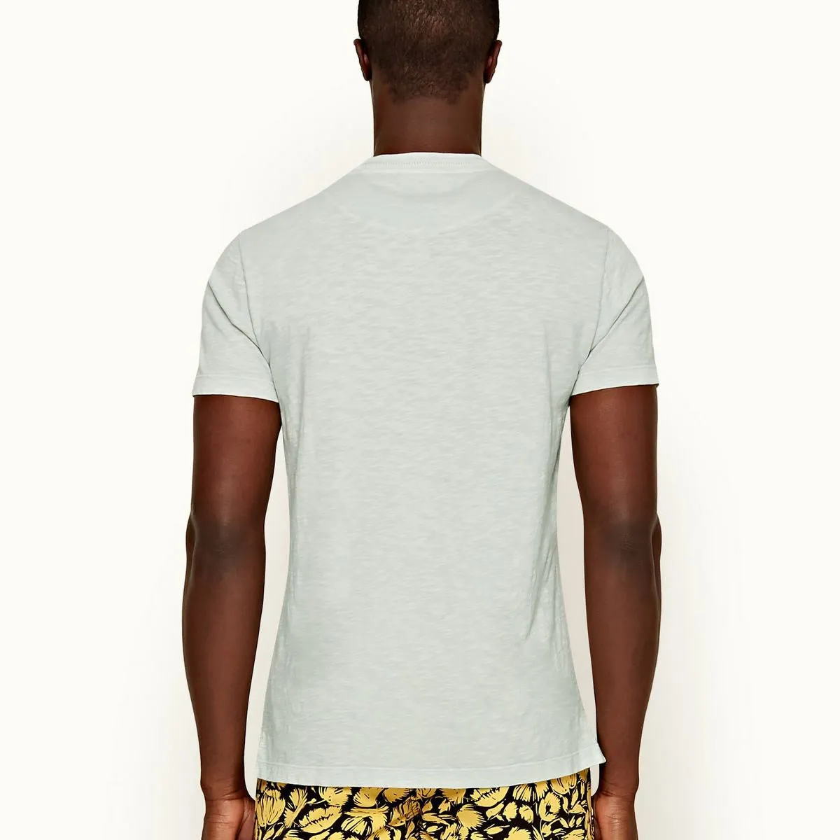 Orlebar Brown - Sammy GD Garment Dyed T-Shirt in Rock Salt