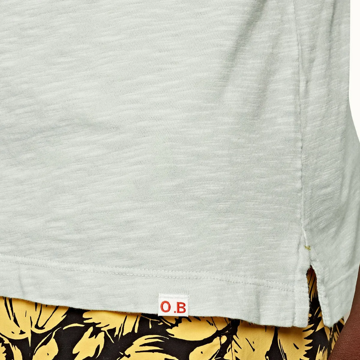 Orlebar Brown - Sammy GD Garment Dyed T-Shirt in Rock Salt