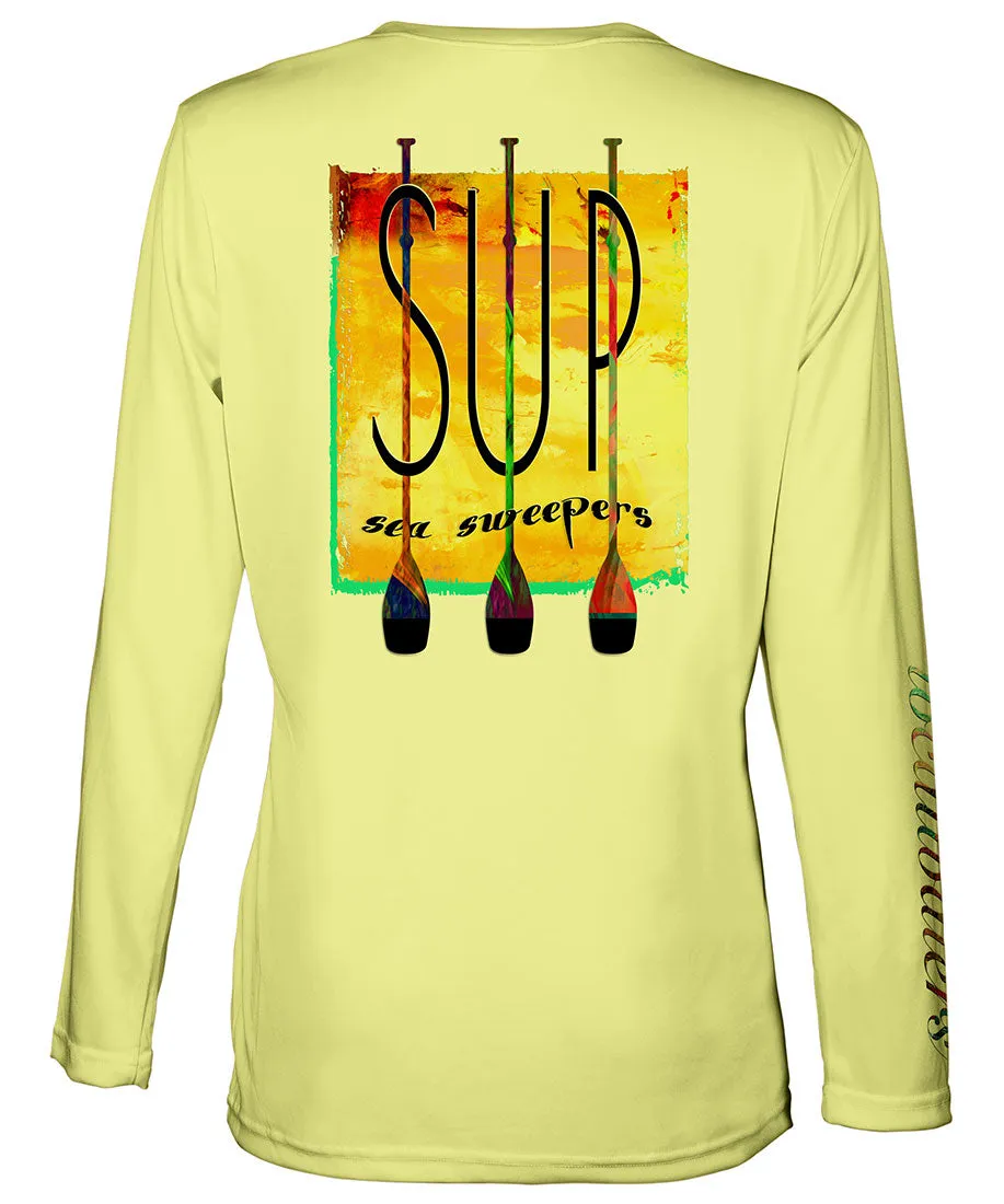 Paddle Boarding T-Shirt | Sea Sweeper V-Neck
