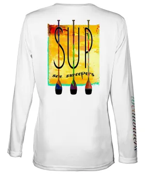 Paddle Boarding T-Shirt | Sea Sweeper V-Neck