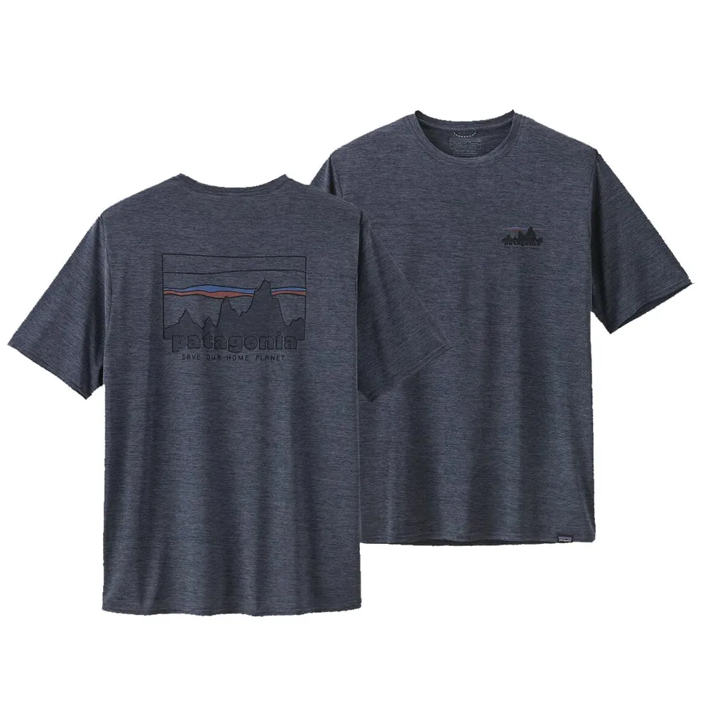 Patagonia Cap Cool Daily Graphic Shirt 73 Skyline:Smolder Blue