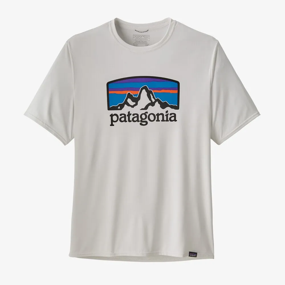 Patagonia Cap Cool Daily Graphic Shirt  - Fitz Roy Horizons:White
