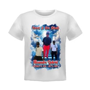 Performance White Youth Tee w/Sublimation