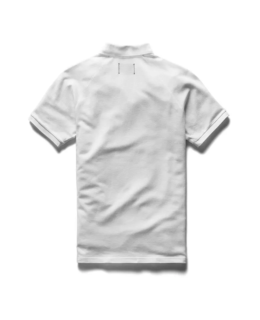 Polo Athletic Pique T-Shirt White