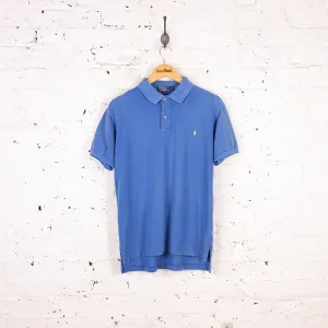 Polo Ralph Lauren Short Sleeve Polo Shirt - Blue - S