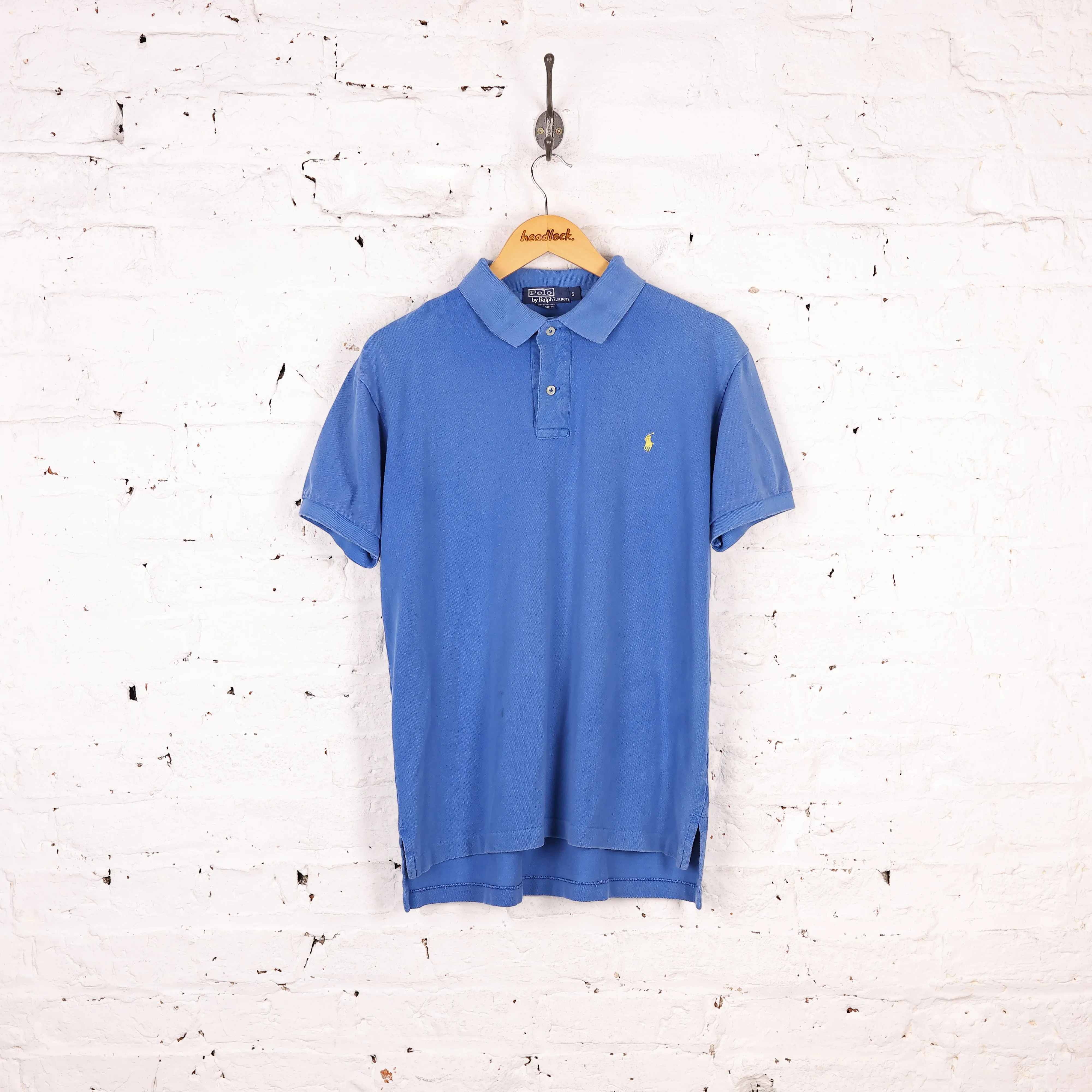 Polo Ralph Lauren Short Sleeve Polo Shirt - Blue - S