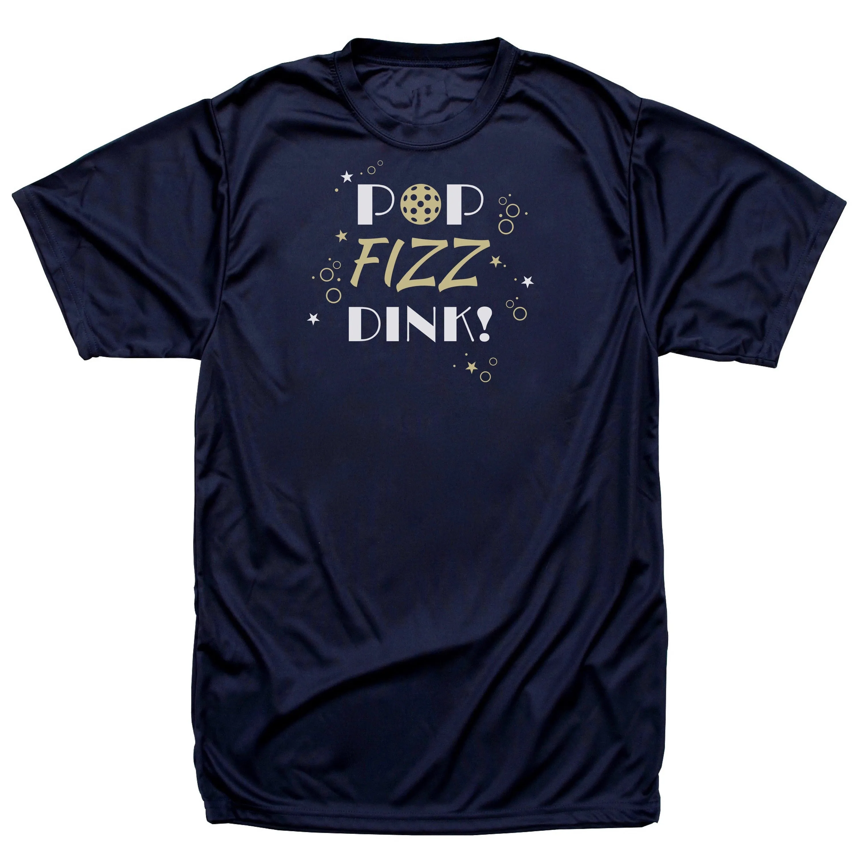 POP Fizz Dink! Pickleball New Year T-Shirt - Men's Performance T-shirt