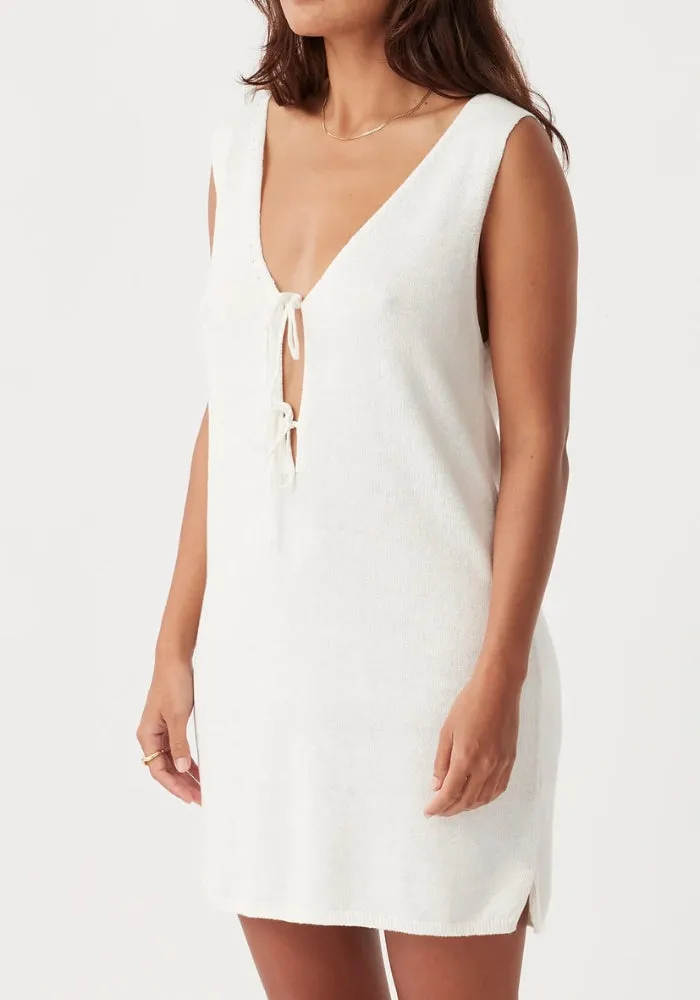 Poppy Mini Dress - Cream