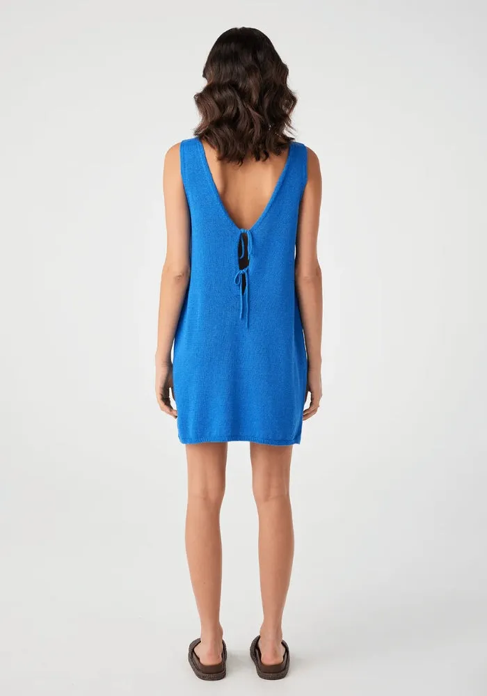 Poppy Mini Dress -  French Blue