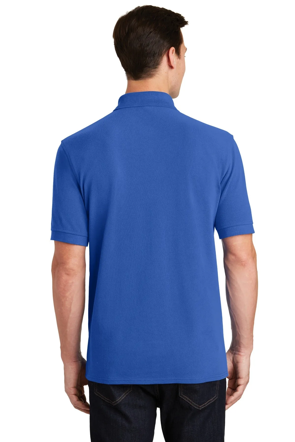 Port & Company Combed Ring Spun Pique Polo. KP1500 Royal