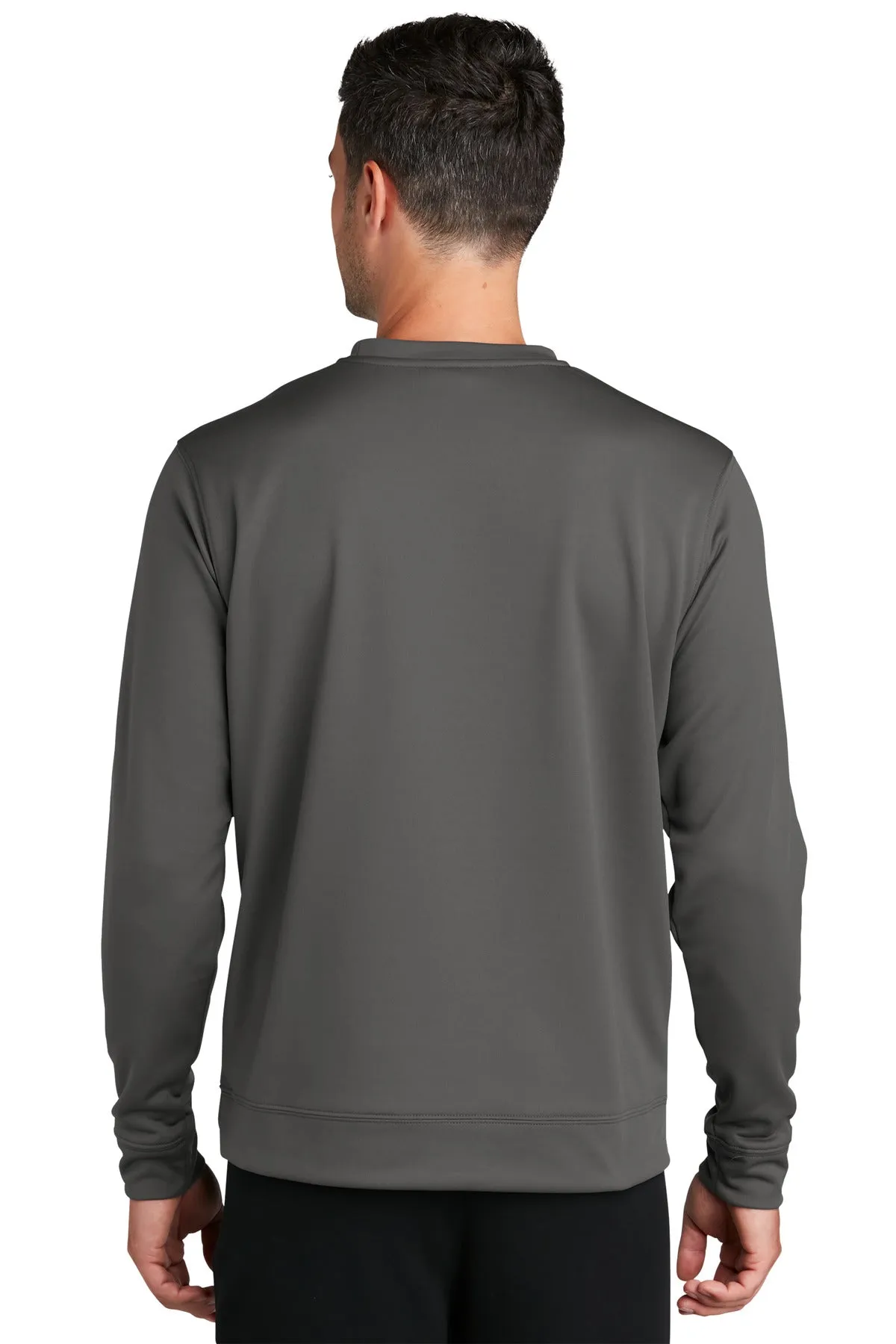 Port & CompanyPerformance Fleece Crewneck Sweatshirt. PC590 Charcoal