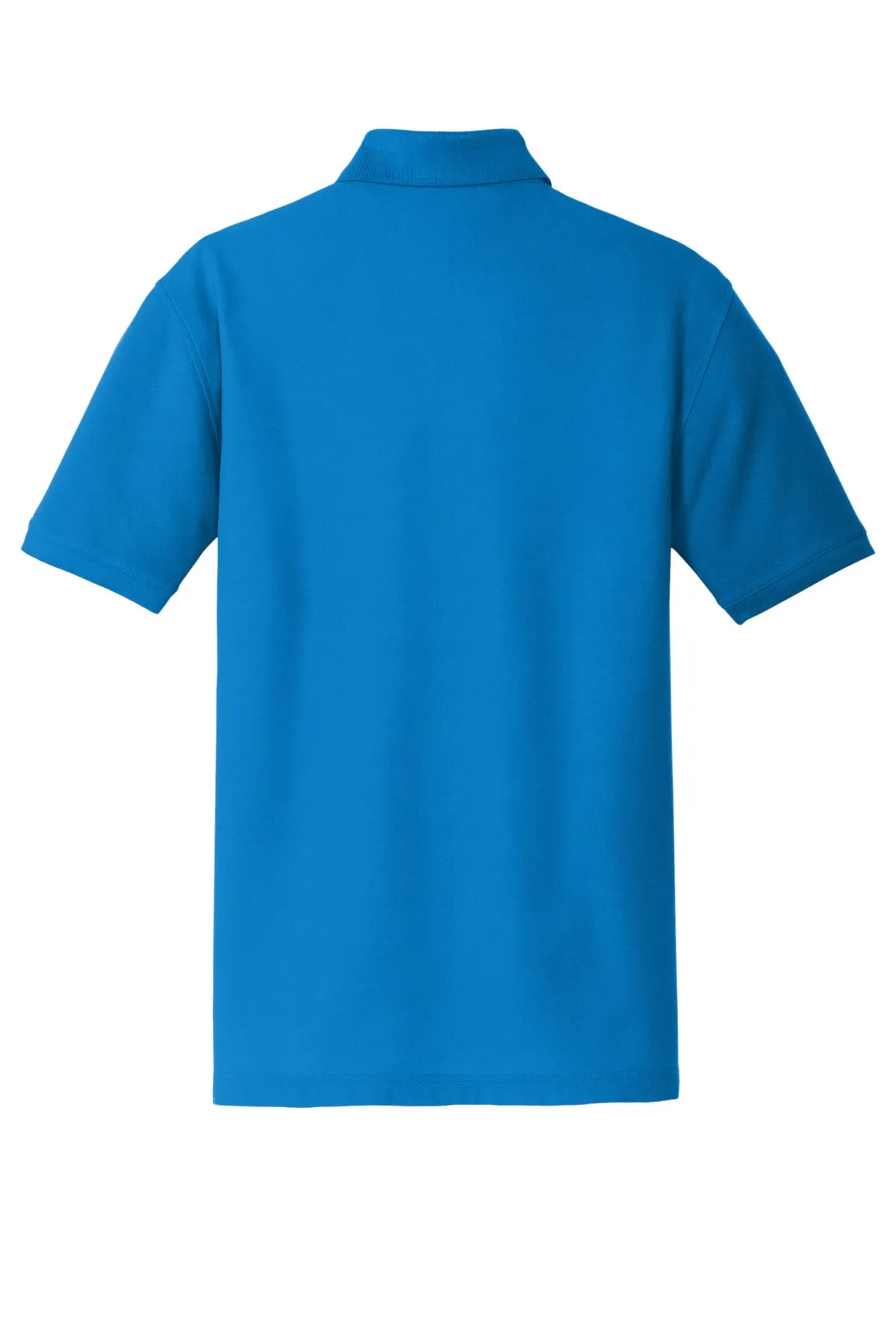 Port Authority Core Classic Pique Polo. K100 Coastal Blue