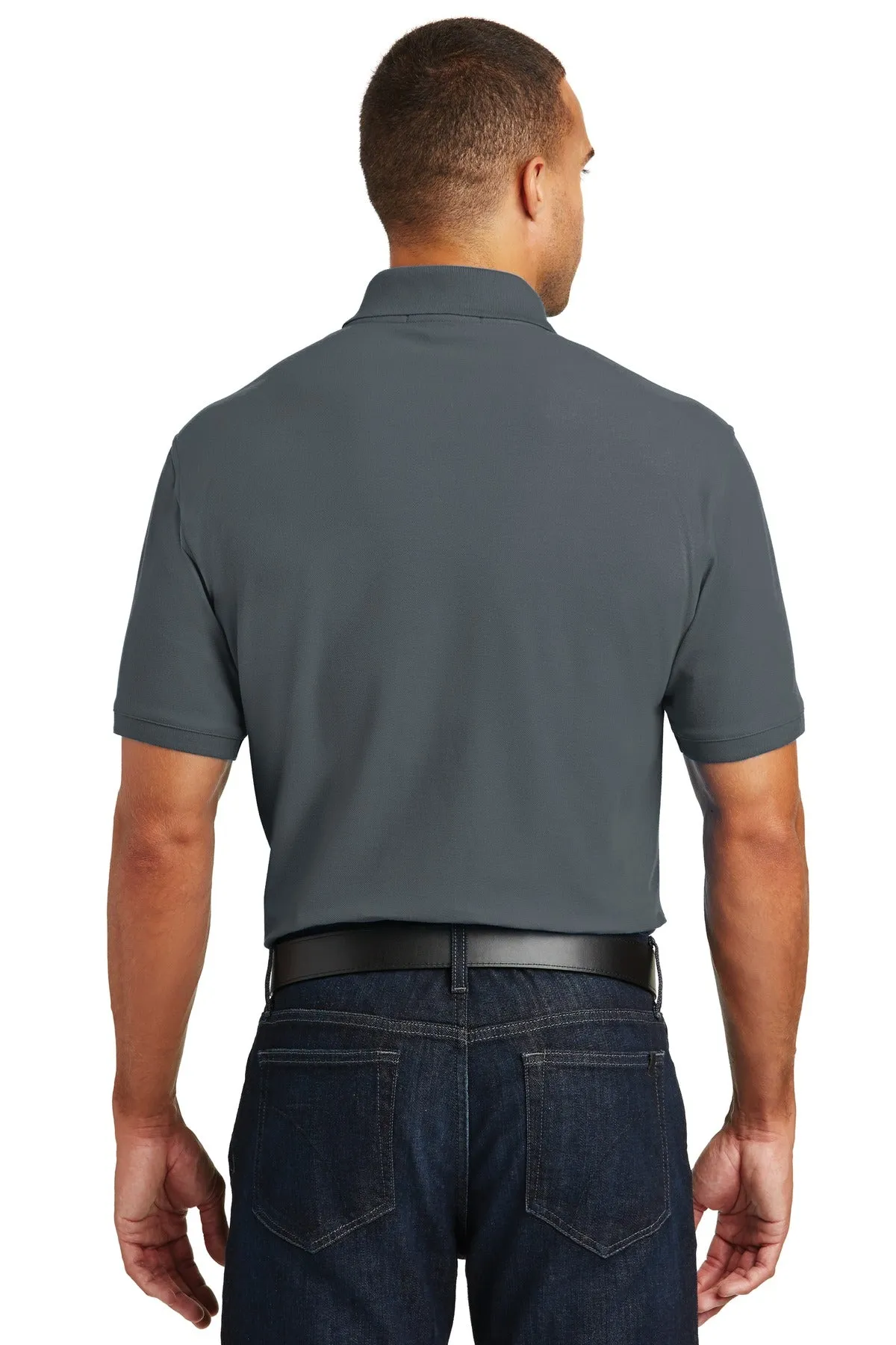 Port Authority Core Classic Pique Polo. K100 Graphite
