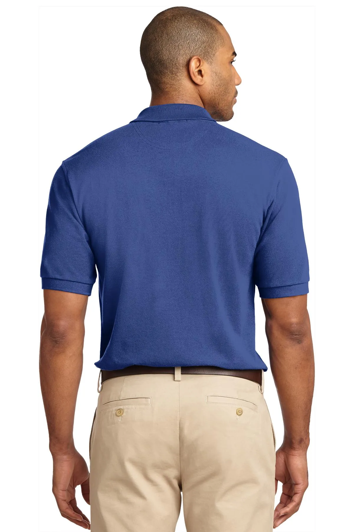 Port Authority Heavyweight Cotton Pique Polo.  K420 Royal