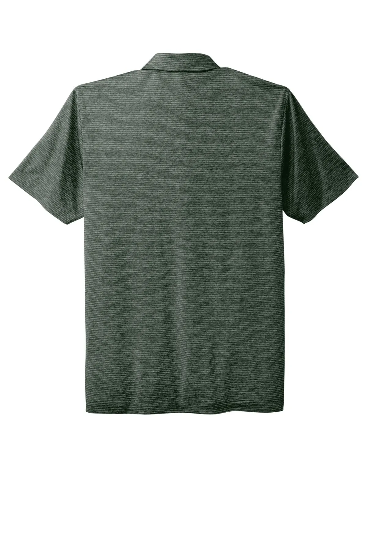 Port Authority  Shadow Stripe Polo. K585 Deep Forest Green