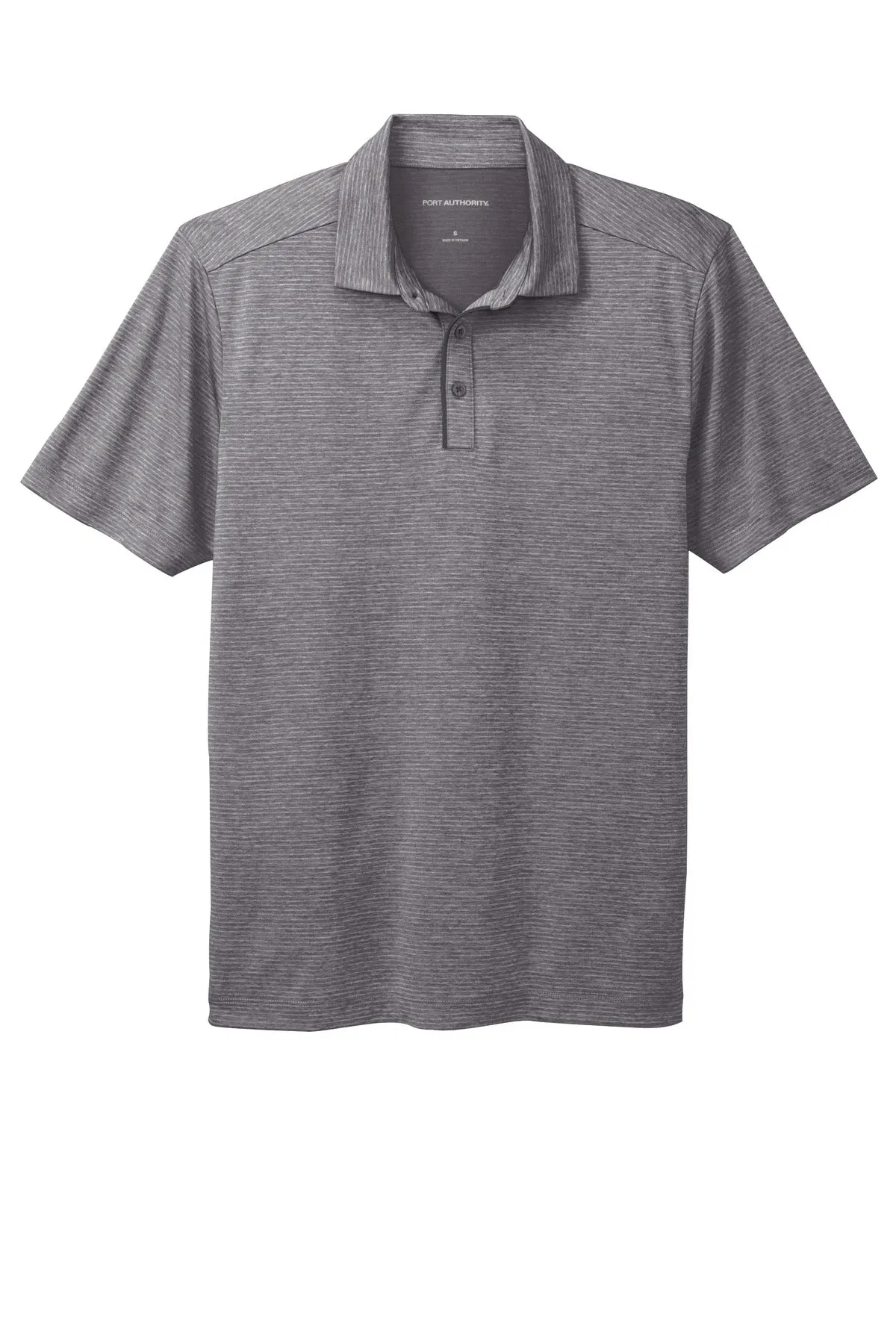 Port Authority  Shadow Stripe Polo. K585 Shadow Grey