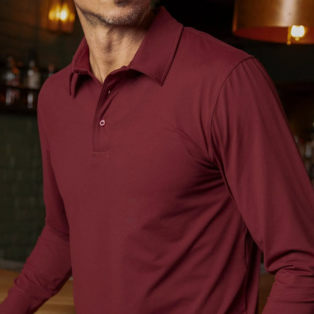Port – Commuter Long Sleeve Polo
